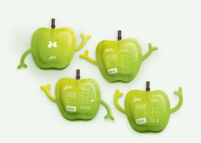 shaped pouch